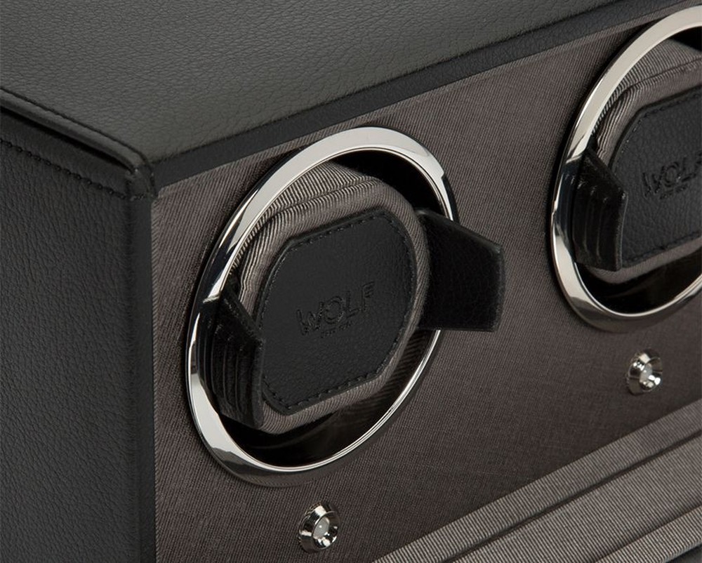 Cub Double Watch Winder with Cover