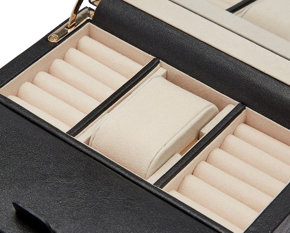 Palermo Single Watch Winder With Jewellery Storage