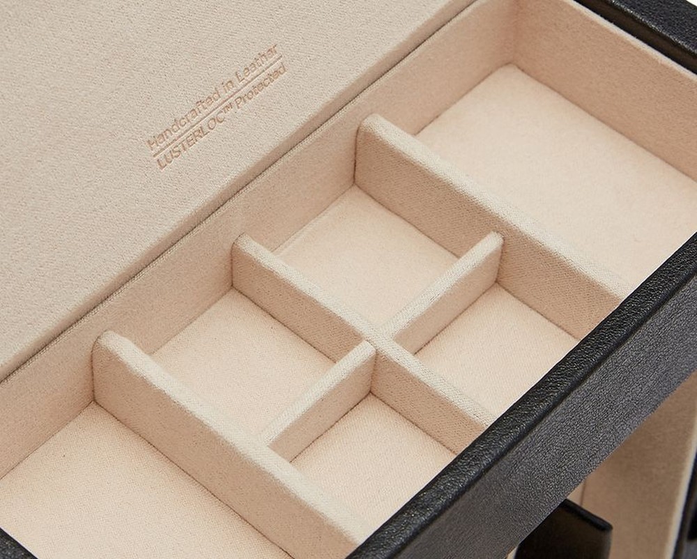 Palermo Single Watch Winder With Jewellery Storage