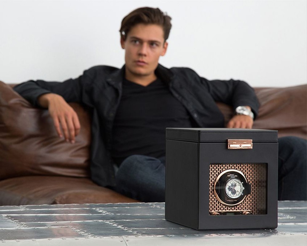 Axis Single Watch Winder With Storage