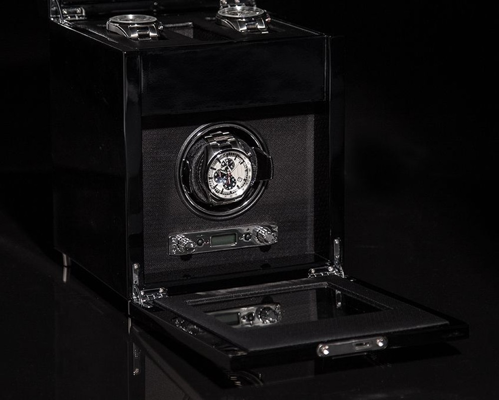 Savoy Single Watch Winder with Storage