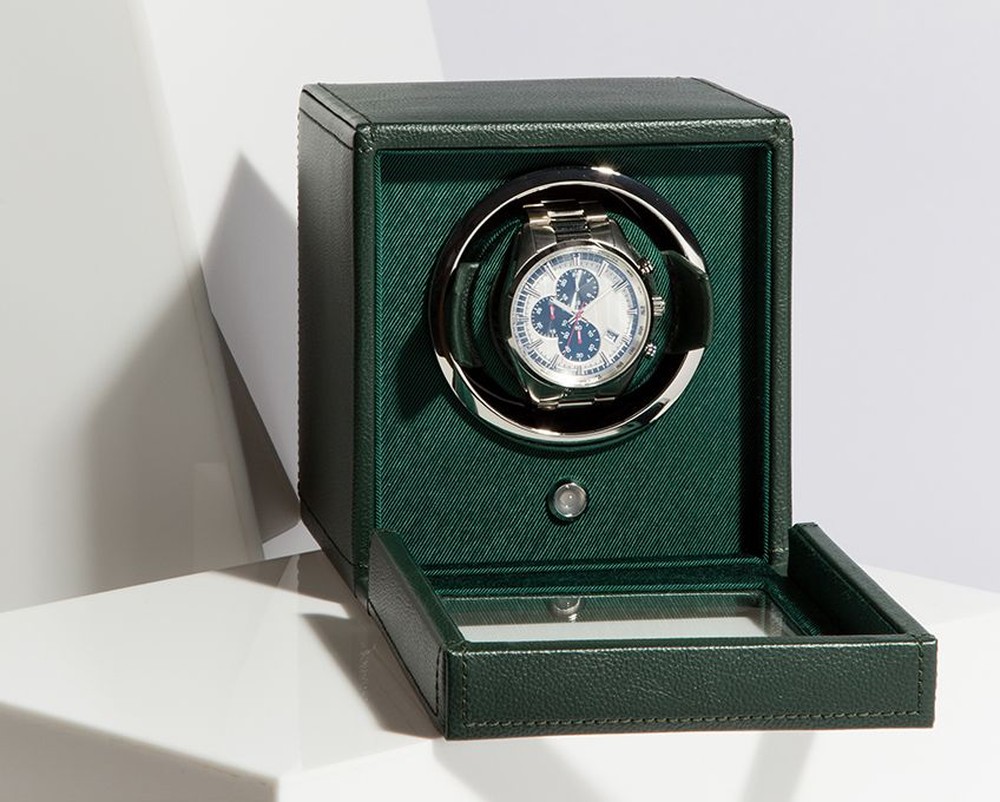 Cub Single Watch Winder with Cover