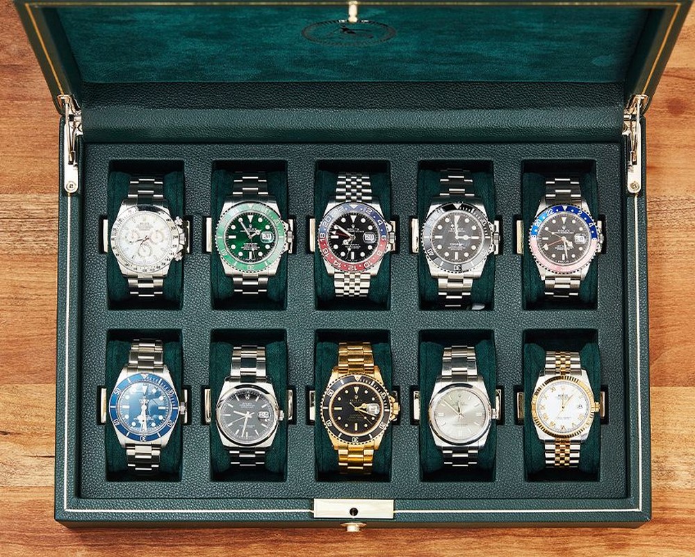 Analog/Shift Vintage Collection 10 Piece Watch Box