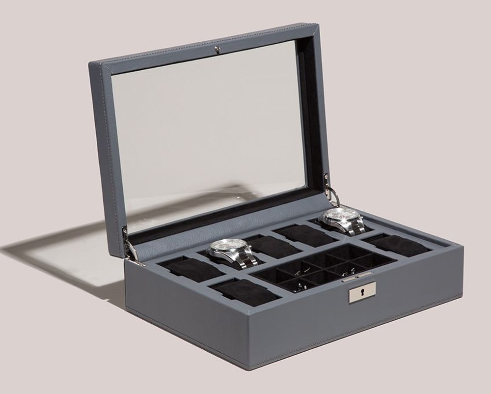 Howard 7 Piece Watch Box with Storage