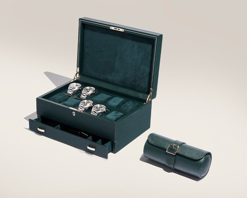 British Racing Triple Watch Roll