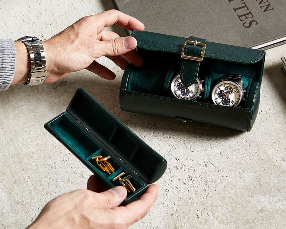 British Racing Triple Watch Roll