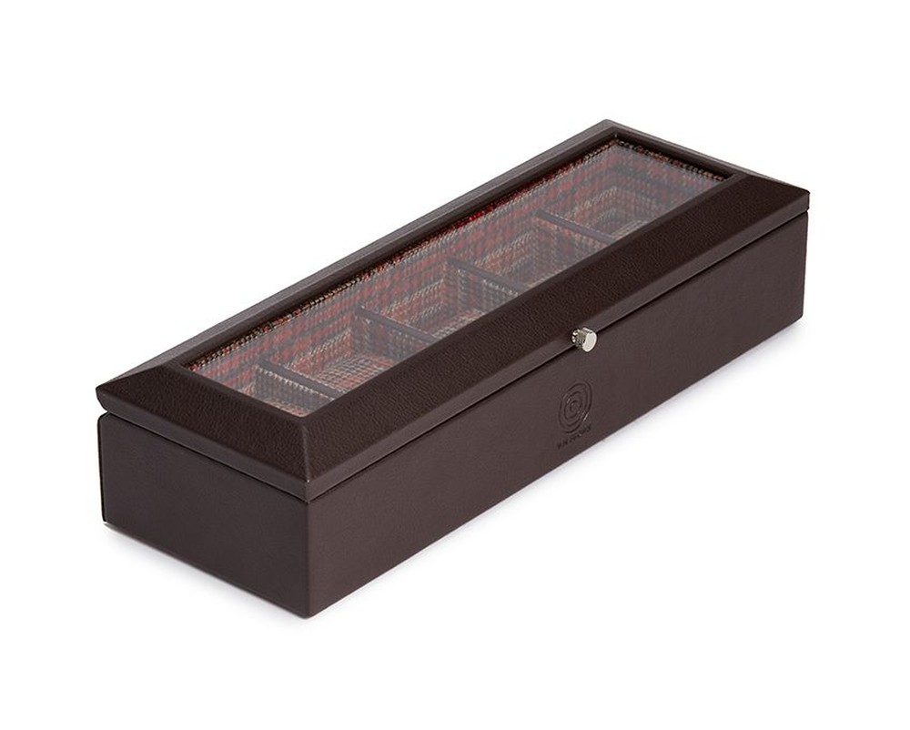 WM Brown 5 Piece Watch Box