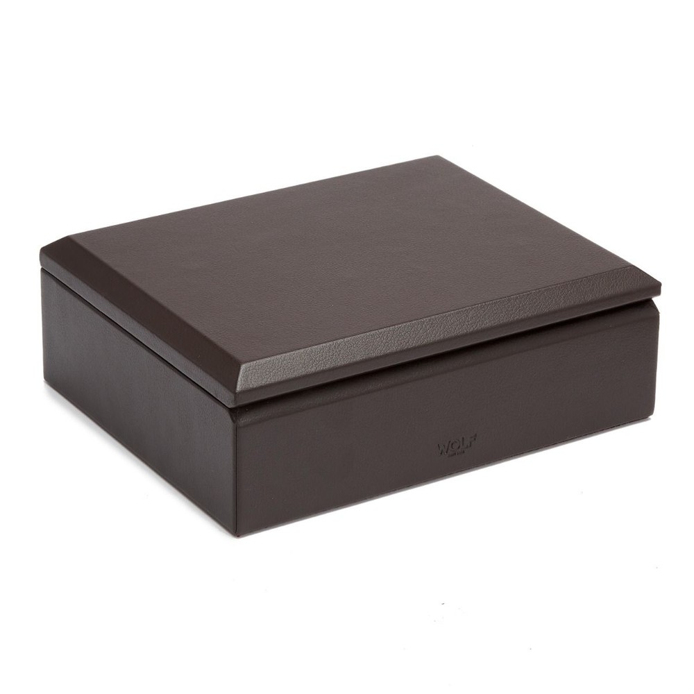 WM Brown Shoe Shine Case
