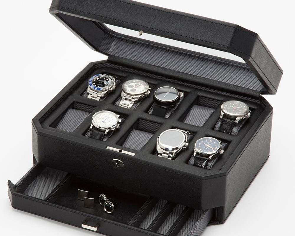 Windsor 10PC Watch Box with Drawer