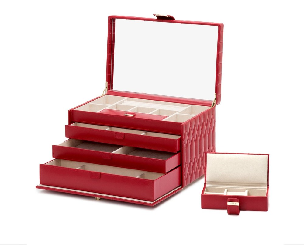 Caroline Large Jewelry Case