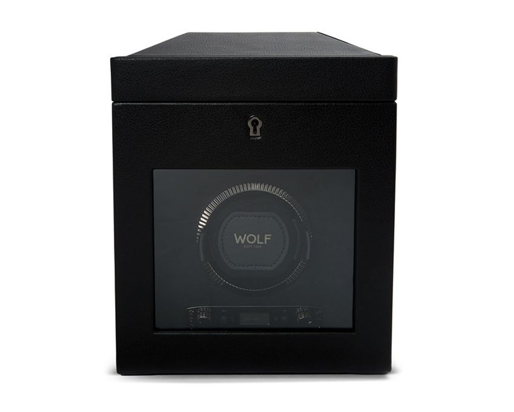 British Racing Single Watch Winder with Storage