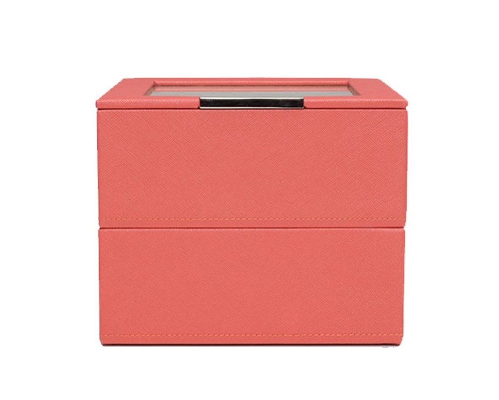 Stackable Set of 2 - 6 Piece Watch Trays