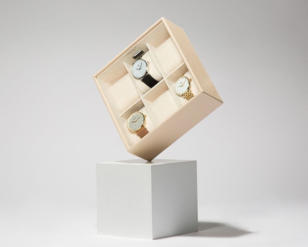 Stackable 6 Piece Standard Watch Tray