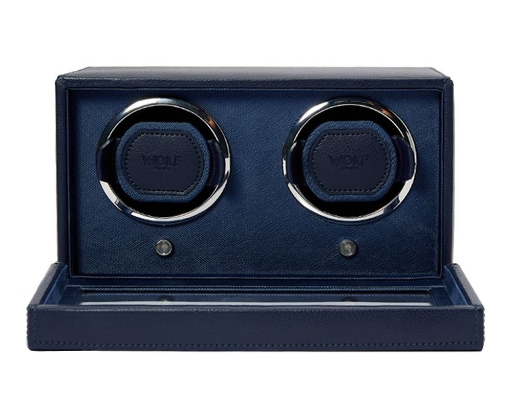 Cub Double Watch Winder with Cover