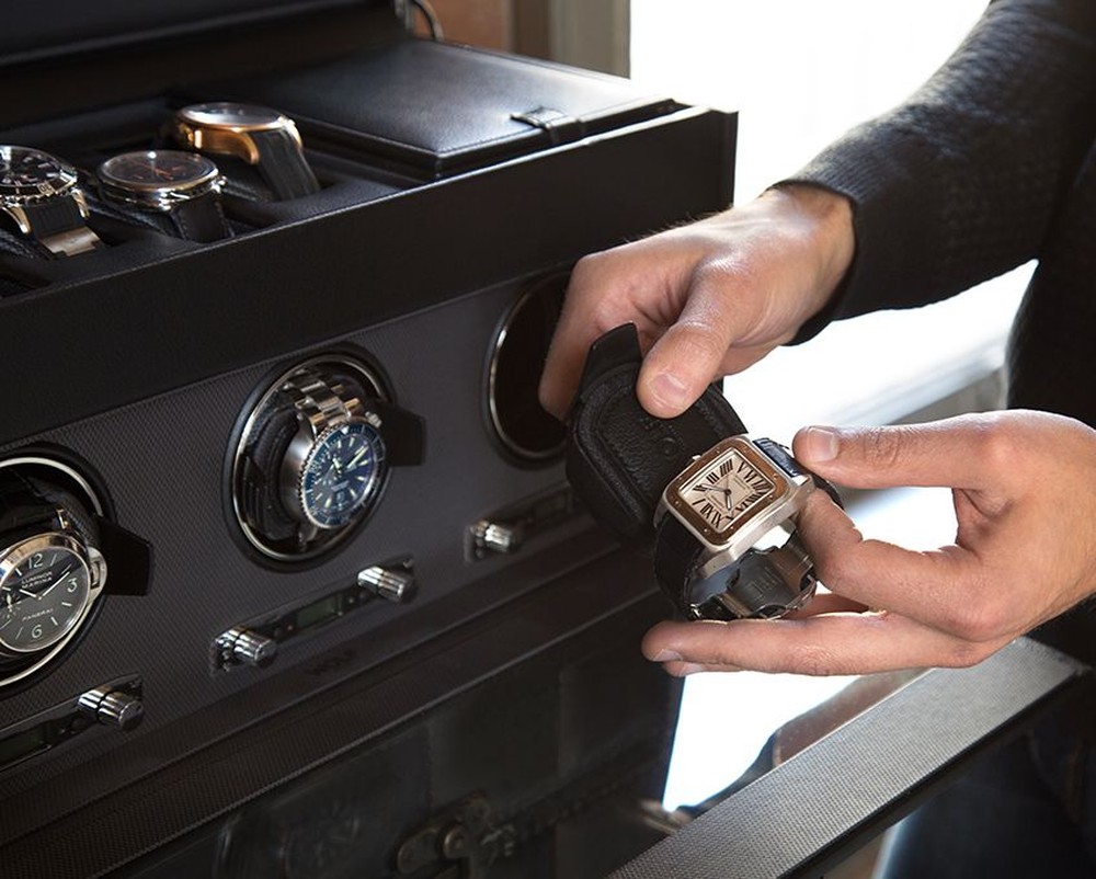 Viceroy Triple Watch Winder with Storage