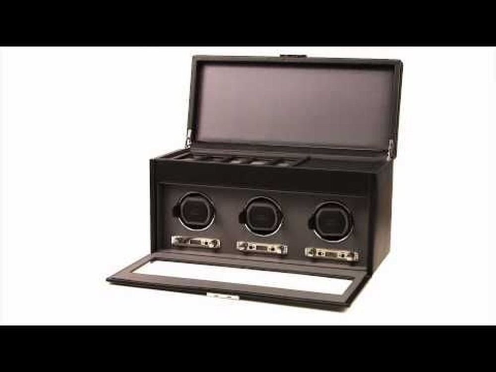 Viceroy Triple Watch Winder with Storage