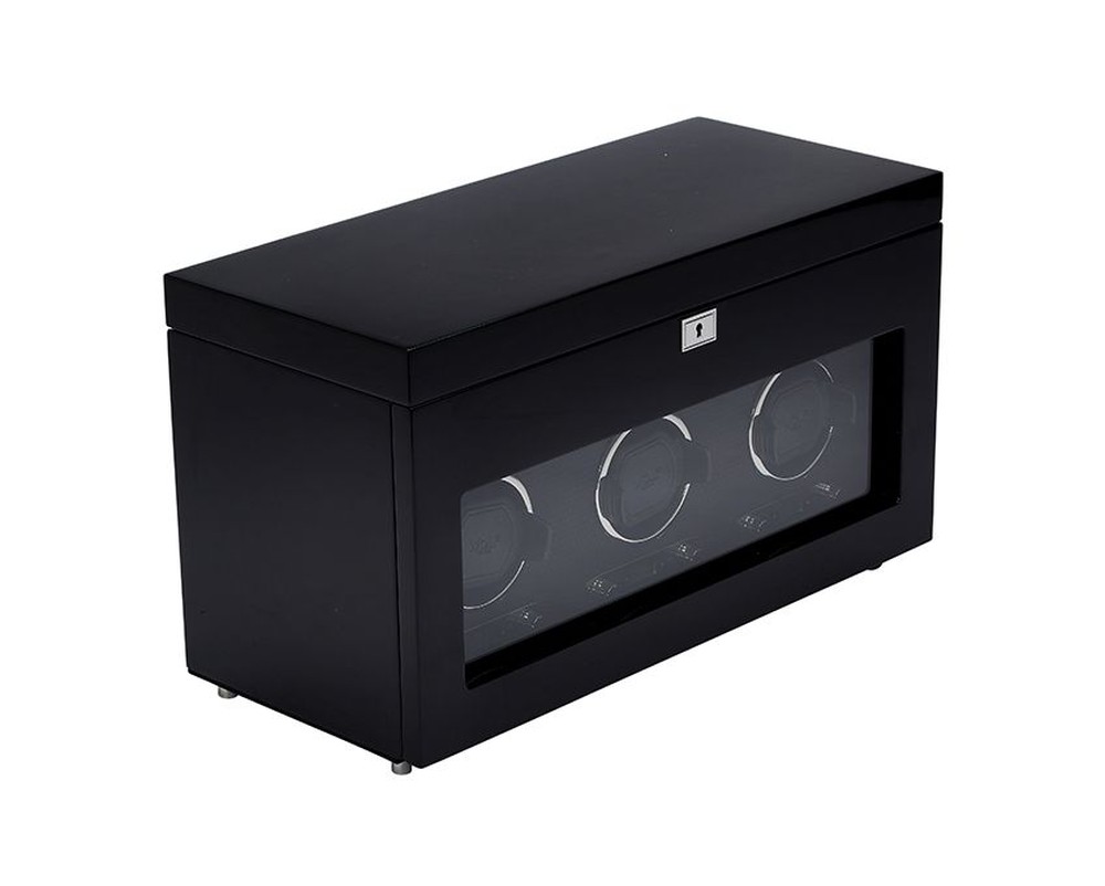 Savoy Triple Watch Winder with Storage