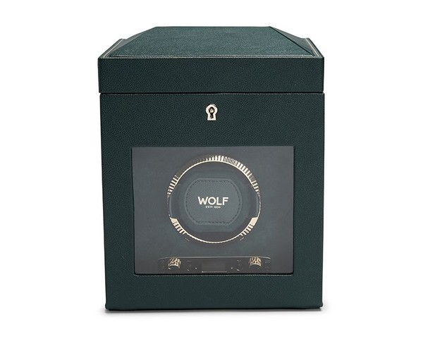 British Racing Single Watch Winder with Storage