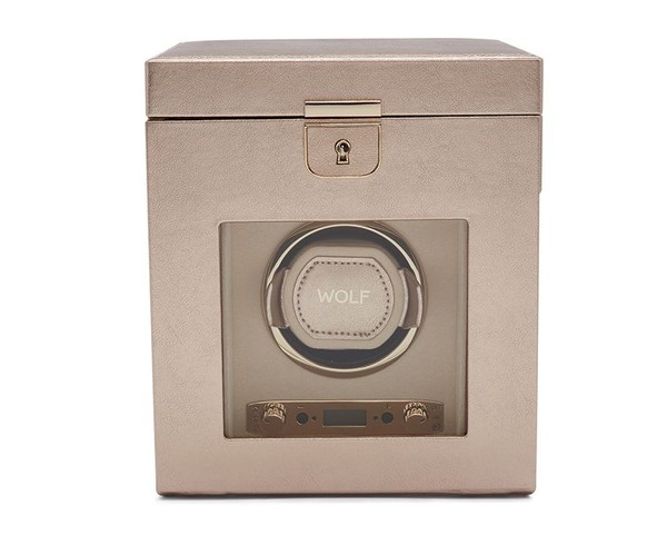 Palermo Single Watch Winder With Jewellery Storage