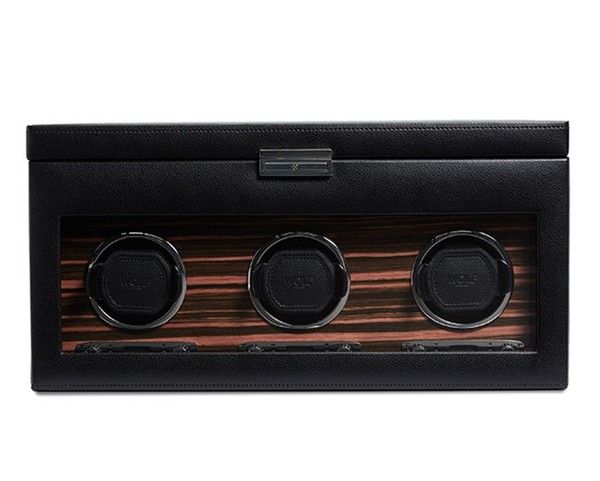 Roadster Triple Watch Winder with Storage